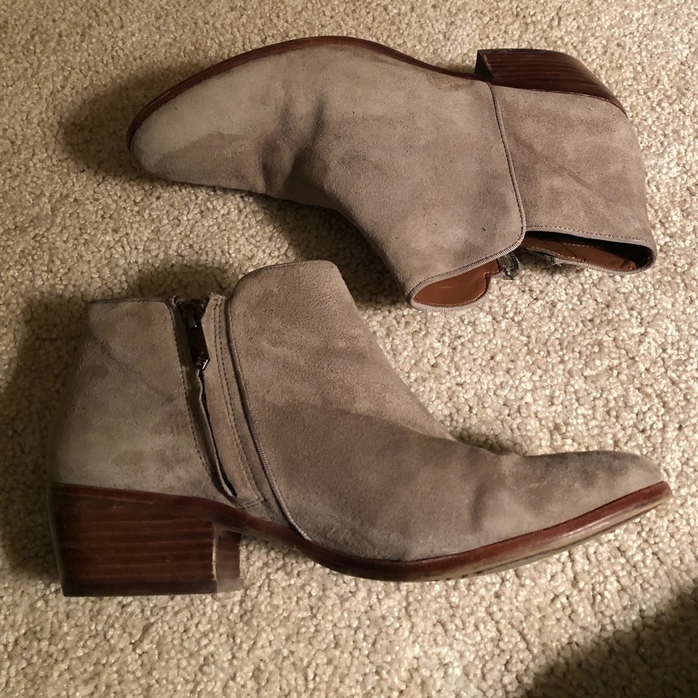 Sam Edelman suede booties